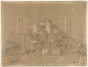 Ansicht von Konstantinopel von David Roberts