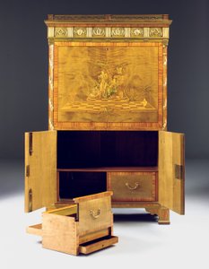 Neoklassizistischer Sekretär a Abattant, ca. 1775 von David Roentgen