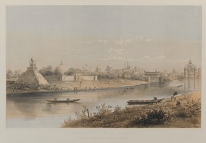 Flussansicht von Gebäuden