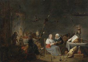 Der Hexensabbat von David Teniers the Younger