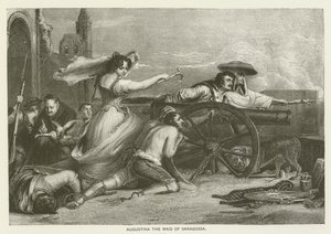 Augustina, die Magd von Saragossa von David Wilkie
