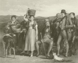 Sir Walter Scott und seine Familie