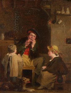 Studie für die Maultrommel von David Wilkie