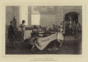 Die Verhaftung von Anne Boleyn