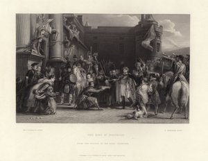 Der König in Holyrood von David Wilkie