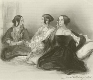 Drei griechische Schwestern in Therapia von David Wilkie