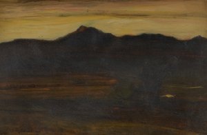 Ben Ledi, Sonnenuntergang