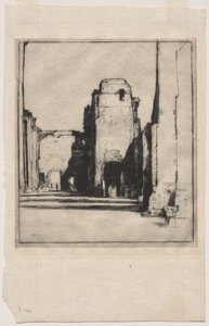 Tepidarium, Bäder von Caracalla von David Young Cameron