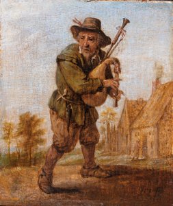 Ein Dudelsackspieler