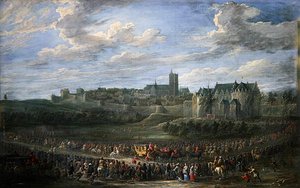 Einzug einer Prinzessin in Brüssel von David Teniers the Younger