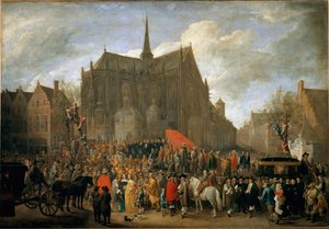 Das Papageienspiel in Brüssel von David Teniers the Younger