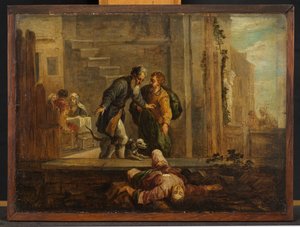 Tobit und der tote Israelit (nach Domenico Fetti)