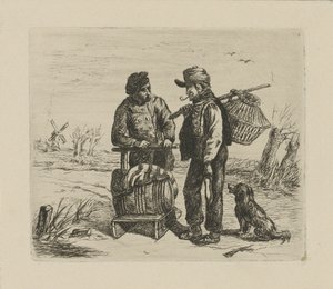 Winteransicht von David van der Kellen