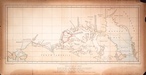 Karte der Nordwestpassage