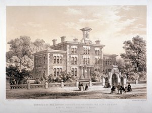 London Society Schools für Blindenunterricht, Avenue Road, Marylebone, London, ca. 1860 von Day and Son