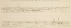 Panorama des Plateaus von Sebastopol von Day and Son