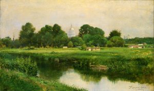 Mündung des James Creek von De Lancey Gill