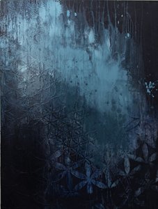 Tiefblaue Blüte
