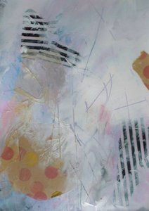Pastellstreifen und Punkte von Deb Chaney