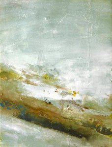 Gelassene Abstrakte Landschaft