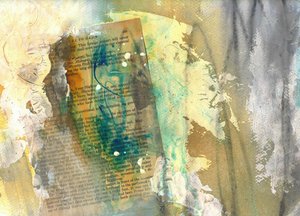 Vintage Texturen Collage von Deb Chaney