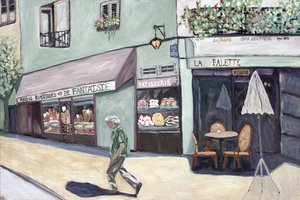 Café Ecke von Deborah Eve Alastra