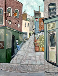 Spuk-Pub Hampstead, 2018 von Deborah Eve Alastra