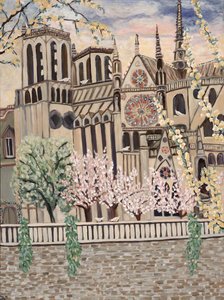 Notre Dame Tauben von Deborah Eve Alastra