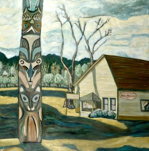 Eichen-Totem, 2019 von Deborah Eve Alastra