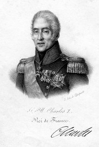 Karl X., König von Frankreich, 19. Jahrhundert