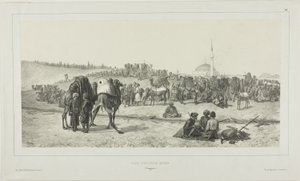 Ali-Pascha-Mädchen, Smyrna von Denis Auguste Marie Raffet