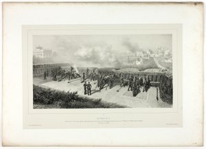 Batterie Nr. 10, aus Souvenirs d’Italie: Expedition nach Rom