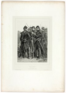 Pioniere, aus Souvenirs d’Italie: Expédition de Rome von Denis Auguste Marie Raffet