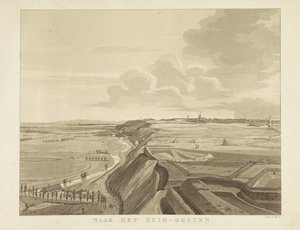 Blick auf die Landschaft südöstlich von Nijmegen von Derk Anthony van de Wart