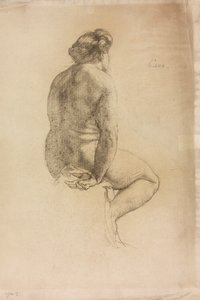 Studie einer weiblichen Figur