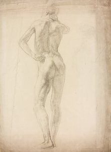 Studie einer männlichen Figur