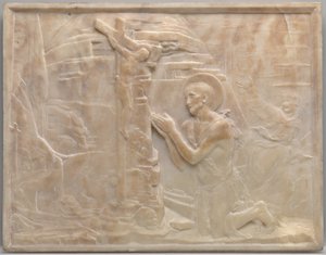 Der heilige Hieronymus in der Wüste von Desiderio da Settignano