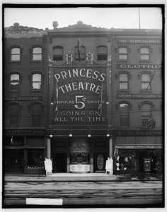 Princess Theatre, Detroit, ca. 1900