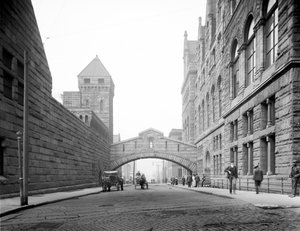 Seufzerbrücke, Pittsburgh, Pennsylvania von Detroit Publishing Co.