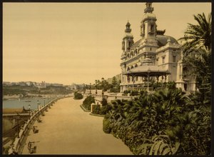 Casino, Monte Carlo, Monaco, Riviera von Detroit Publishing Co.