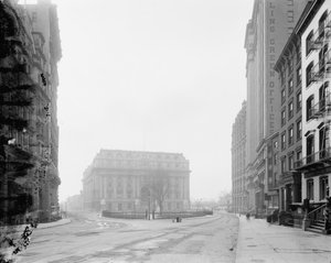 Zollhaus und Bowling Green, New York, N.Y., ca. 1907-10 von Detroit Publishing Co.