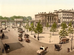 Hyde Park Corner, London, ca. 1890-1900 von Detroit Publishing Co.
