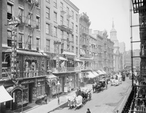 Mott Street, Chinatown, New York, ca. 1905 von Detroit Publishing Co.