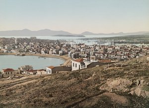 Hafen von Piräus, 1905 von Detroit Publishing Co.