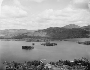 Die Engstelle von Shelving Rock, Lake George von Detroit Publishing Co.