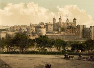 Der Tower of London, ca. 1890-1900 von Detroit Publishing Co.