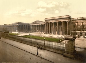 British Museum, London, um 1890-1900 von Detroit Publishing Co.