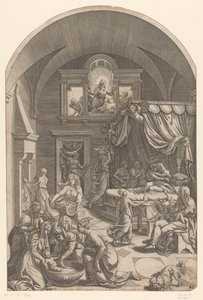 Geburt Johannes des Täufers von Diana Mantuana (possibly)
