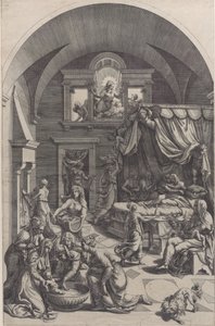 Geburt des Heiligen Johannes des Täufers, 1555-1588
