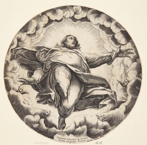 Christi Himmelfahrt von Diana Scultori
